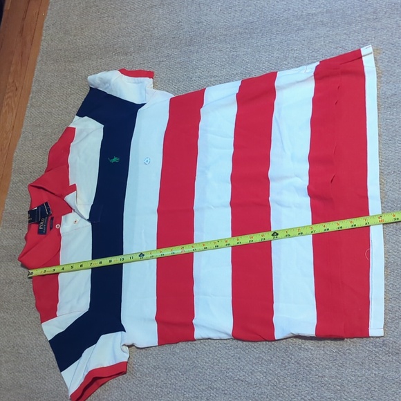 Mens Polo Ralph Lauren striped polo size XL custom fit NWT - Picture 8 of 8